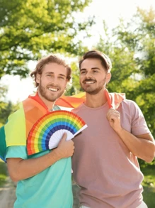 彩虹折扇 1/2/4 件手持彩色派对用品，适用于夏季节日、狂欢节装饰、庆典配件、男女通用舞蹈表演道具、拍摄背景、可重复使用手持扇热带主题活动 - 彩色 - 查看 4