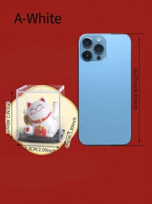 1 件迷你 2 英寸招财猫公仔，家居和汽车装饰最佳礼物