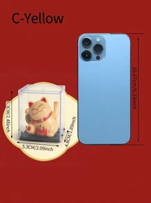 1 件迷你 2 英寸招财猫公仔，家居和汽车装饰最佳礼物