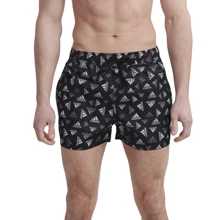 Adidas SWIM SHORTS - Black and White - View 2