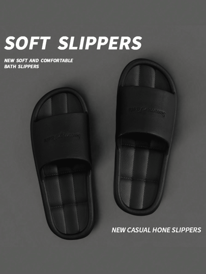 1 Paar EVA Rutschfeste Hausschuhe mit Kothaltegefühl, für Badezimmer, Heimgebrauch, geruchslose Füße, Innenbereich, unisex Hausschuhe, für Sommer Badezimmer und Schwimmbad