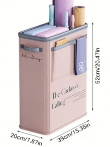 1pc Collapsible Household Sports Gear Storage Basket, Yoga Mat Storage Box - Multicolor - View 11