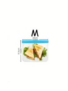 Một nhu cầu thiết yếu để giữ cho các thành phần tươi và đông lạnh! Túi đựng thực phẩm có thể tái sử dụng, thiết kế tự niêm phong thông minh, để bảo quản các thành phần trong thời gian dài hơn! Blue 10 Into The Group - Màu xanh lam - Xem 10