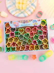 Zazumi 1/3/6/8/12/15/24 chiếc Bộ đồ chơi lò xo cầu vồng mini cho tiệc mùa xuân, Halloween, Giáng sinh, hộp quà Halloween, quà tặng, bộ hộp ma thuật (hình dạng ngẫu nhiên) - Nhiều màu - Xem 10