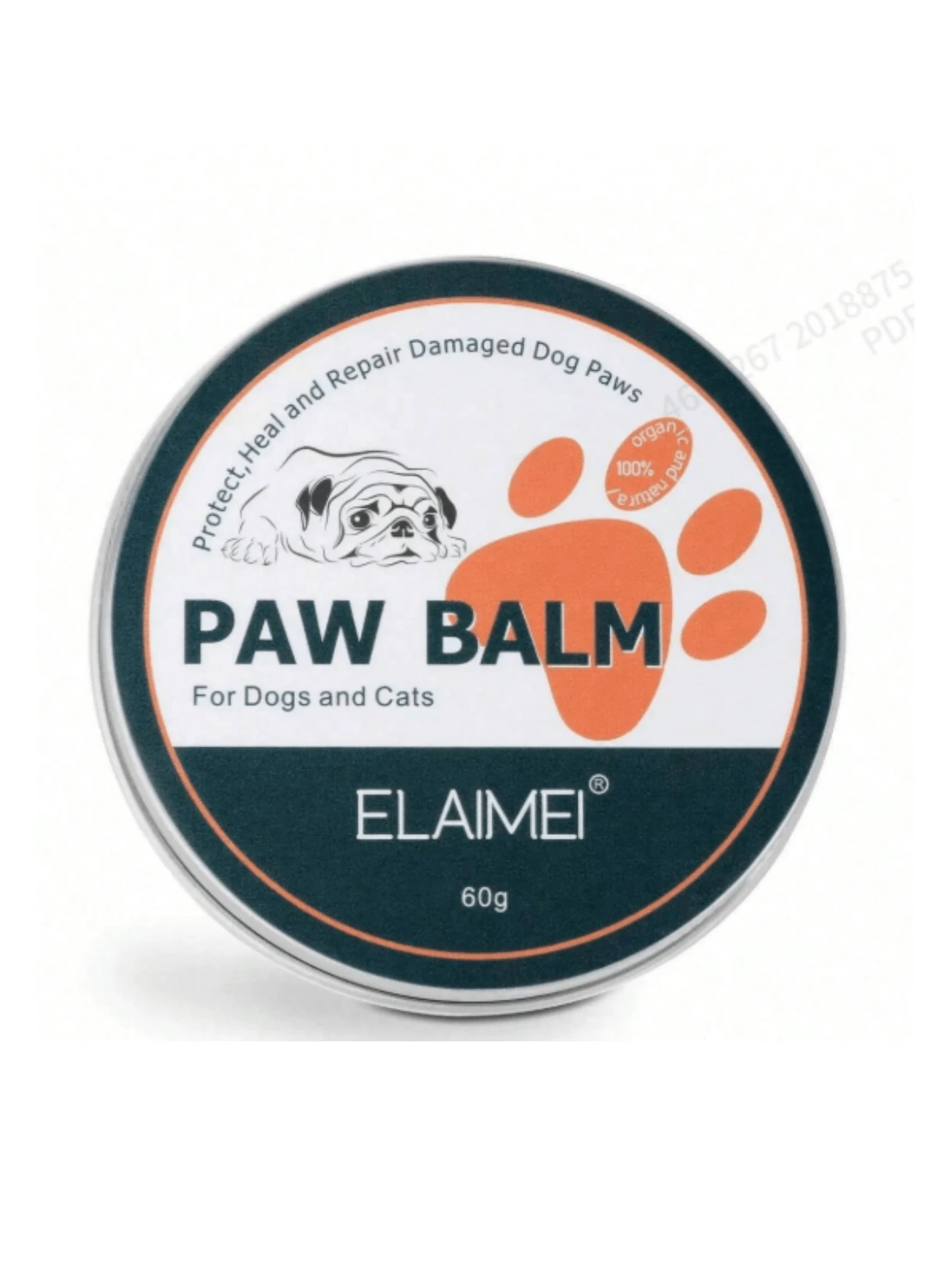 1 件装 爪子膏，狗爪膏，狗爪膏，猫狗爪子膏，狗爪护理，干燥和皲裂 - 彩色 - 查看 1