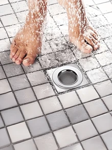 1/2 Stück Edelstahl Badewannensieb, Spülbeckensieb zum Haareinfangen, Duschablauf Abdeckung, Bad- und Waschküchen-Sieb, rostfreier Maschenfilter gegen Haarverklumpungen