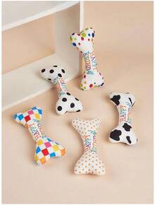 Pet Cat Toys, Dog Toys, Soothing Selfies, Teeth Cleaning, Chewy Birthday Cakes, Birthday Gifts, Bones, Parties, And Sound - Multicolor - View 4