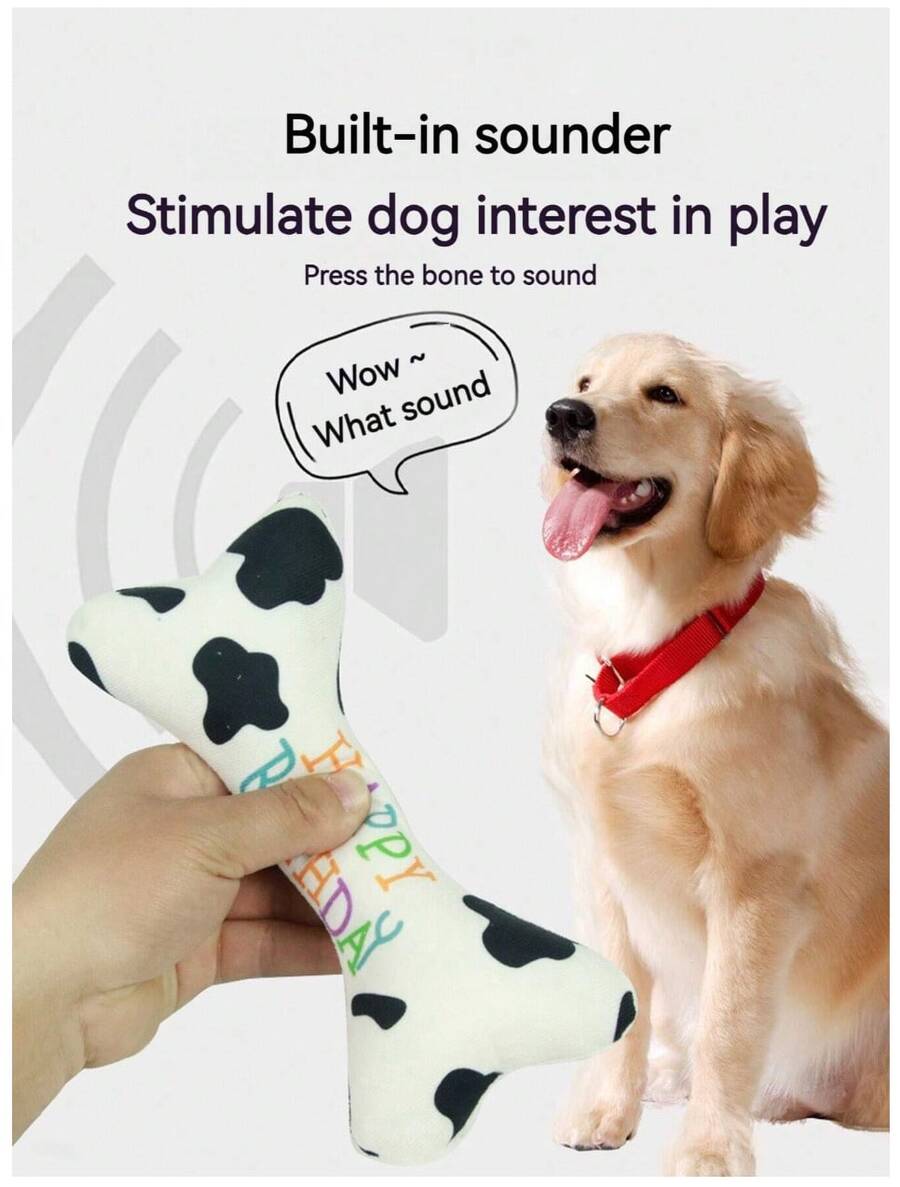 Pet Cat Toys, Dog Toys, Soothing Selfies, Teeth Cleaning, Chewy Birthday Cakes, Birthday Gifts, Bones, Parties, And Sound - Multicolor - View 1