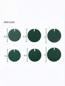 SHEIN 1pc Creative Cactus Shape Coaster, Non-Slip, Heat-Resistant, Tea Mat, Home Decor, Multifunctional Desk Accessory