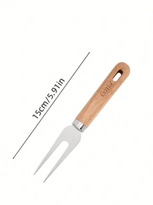 Cirelle 专业厨房套装木柄不锈钢工具烹饪烘焙烹饪必备厨师礼品耐用餐具家庭餐厅升级 - 彩色 - 查看 14