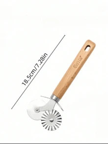 Cirelle 专业厨房套装木柄不锈钢工具烹饪烘焙烹饪必备厨师礼品耐用餐具家庭餐厅升级 - 彩色 - 查看 13