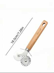 Cirelle 专业厨房套装木柄不锈钢工具烹饪烘焙烹饪必备厨师礼品耐用餐具家庭餐厅升级 - 彩色 - 查看 34