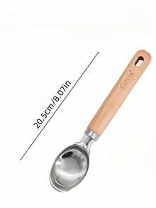 Cirelle 专业厨房套装木柄不锈钢工具烹饪烘焙烹饪必备厨师礼品耐用餐具家庭餐厅升级 - 彩色 - 查看 36