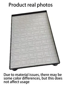 1 件北欧风格皮革珠宝收纳盒、化妆品收纳托盘、家居装饰配件、矩形白色编织皮革盘，适用于客厅、浴室、节日