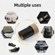 SHEIN 1PC Thickened Self Adhesive Sofa Leather Repair Fix 8 Colors 3 Sizes DIY Bed Soft Bag Patch Sticker Repair Subsidy Furniture Renew Decal (20x50cm/20x138cm/50x138cm) - Multicolor - View 2