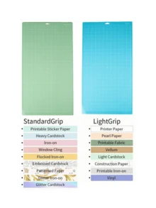 1Pc Plotter Pad Pvc Anti-Cut Pad Desktop Art Pad 12*24 Inch Cutting Pad - Multicolor - View 2