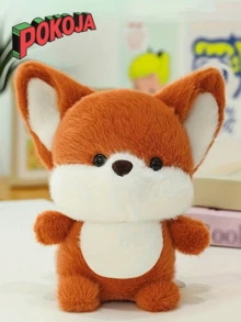 1pc, Cute Panda, Kitten, Duck, Fox And Raccoon Plush Toys, Suitable For Events And Party Decorations, Lovely Toys, Home Decorations, And Cute Stuffed Animal Gifts Ideal For Independence Day, Birthdays, Mother's Day, And Weddings.