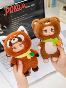 POKOJA LAND Soft Anime Doll Keychain With Vinyl Head - Cute Cartoon Clip-On Toy For Backpack, Purse, Keys - Durable Polyester & Plastic Dolls - Fun Mini Gift For Teens, Friends, Party Favors (14+) - Multicolor - View 9
