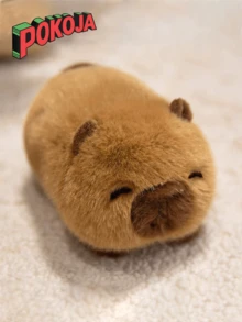 POKOJA LAND 1pc 16Cm/6.29In Cute Cute Animal Plush Toy Animal Plush Toy Capybara Cute Mini Stuffed Animal Collection For Birthday Party Easter Gift, Christmas Gift Spring To Summer - Multicolor - View 16