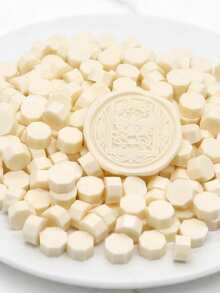 100 颗蜡封珠，适用于蜡封印章，非常适合装饰卡片信封、婚礼请柬、葡萄酒包装、礼品包装、礼品创意、艺术和手工艺项目，返校，返校，学校用品 - 均碼 - 查看 31