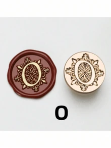 SHEIN 1 A-Z Letter Wax Sealed Stamp With Various Classic Letters, Brass Head, Gratitude Card/Envelope/Gift Packaging/Wedding Engagement Party Invitation Letter, DIY Manual (26 Stamps) Stamp Head Back To School