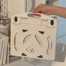 1pc Portable Ergonomic Computer Riser For Desk, Adjutable Height Muti-Angle, Foldable Laptop Mount, Stable Holder Support 10-15.6" Notebook PC