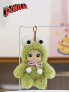 POKOJA LAND Cute Family Vinyl Doll Soft Vinyl Dolls Rose Red Bear Pendant Yellow Sheep Bag Pendant Birthday Gifts Christmas Decor Halloween(Inner Material Tangjia (Hard) Non-Plush Filling) Spring To Summer - Multicolor - View 10