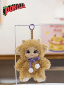 POKOJA LAND Cute Family Vinyl Doll Soft Vinyl Dolls Rose Red Bear Pendant Yellow Sheep Bag Pendant Birthday Gifts Christmas Decor Halloween(Inner Material Tangjia (Hard) Non-Plush Filling) Spring To Summer - Multicolor - View 11