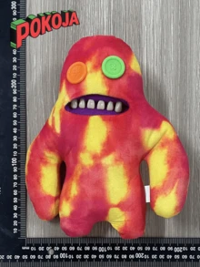 POKOJA LAND Fug Agler Big Teeth Monster Plush Keychain - Funky Ugly Cute Plushie With Buck Teeth, Wild Wacky Teeth Plush Toy For Backpack/Purse/Car Keys (Kawaii Creepy Collectible, Stress Relief Fidget Toy) - 彩色 - 查看 11