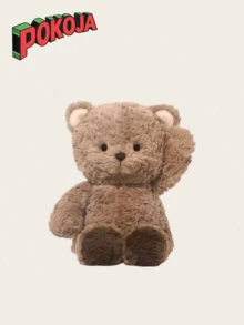 37cm Cuddly Brown Teddy Bear Plush Is A Soft Stuffed Animal, Which Serves As An Ideal Birthday Gift And Bedtime Companion For Kids, And Also A Perfect Christmas Gift. - Multicolor - View 4