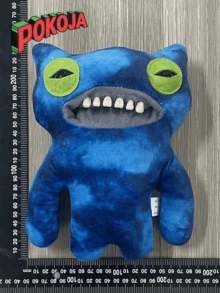POKOJA LAND Fug Agler Big Teeth Monster Plush Keychain - Funky Ugly Cute Plushie With Buck Teeth, Wild Wacky Teeth Plush Toy For Backpack/Purse/Car Keys (Kawaii Creepy Collectible, Stress Relief Fidget Toy) - 彩色 - 查看 8
