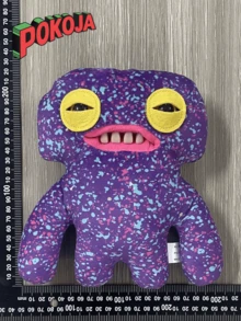 POKOJA LAND Fug Agler Big Teeth Monster Plush Keychain - Funky Ugly Cute Plushie With Buck Teeth, Wild Wacky Teeth Plush Toy For Backpack/Purse/Car Keys (Kawaii Creepy Collectible, Stress Relief Fidget Toy) - 彩色 - 查看 7