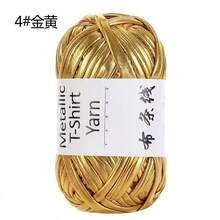 2 件闪亮弹性纱线 - 强弹性针织和钩编纱线，颜色鲜艳柔和（粉色、红色、青绿色、蓝色、紫色） - 非常适合 DIY 项目、包袋、帽子、家居装饰、手工艺品，质地光滑，表面有光泽，耐用纱线 - 2件裝 - 查看 18