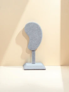 1PC Mini Velvet Ear Display Stand  Plush  Showcase Rack Stud Jewelry Organizer Holder Prop For Accessories Retail Store Display - Multicolor - View 11