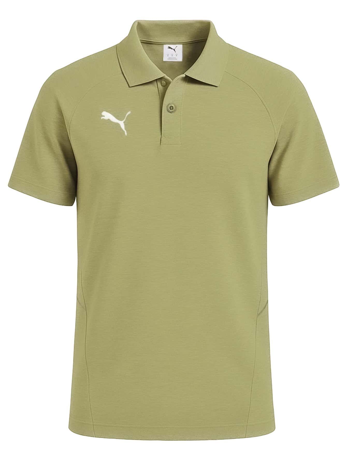Puma TeamEVOSTRIPE Men's Polo Shirts Green - Green - View 1
