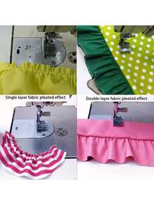 Kaki Penekan Mesin Jahit Industri P5 P50 P5W Penekan Lipit untuk Bahan Tebal Aksesoris Mesin Jahit - MultiWarna - View 7