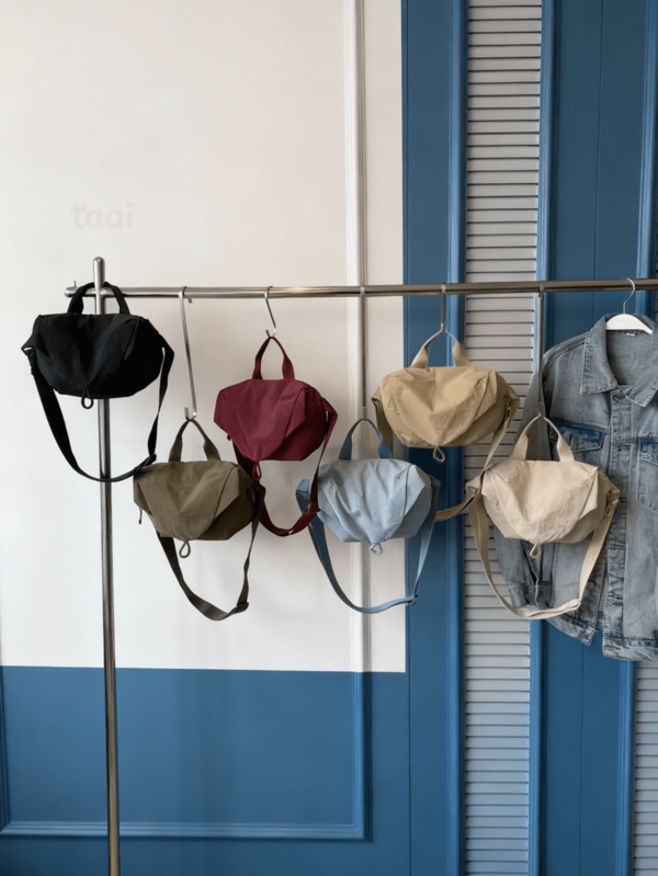 Joivida 1 件简约时尚斜挎包，男女休闲轻便单肩包，可调节带宽，肩带，便携斜挎包