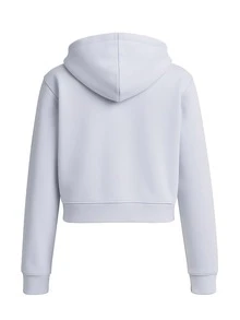 Puma Essentials Girl's Hoodie Purple - Blue - View 2
