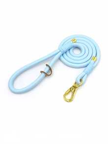 锌合金扣设计，手工编织加粗绳，结实耐用，适用于小型、中型和大型犬，拉力强劲，犬绳 - 彩色 - 查看 21