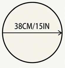 美式乡村风亚麻色编织餐垫圆形盘垫餐桌装饰店面家庭聚会餐桌摆件 - 彩色 - 查看 8