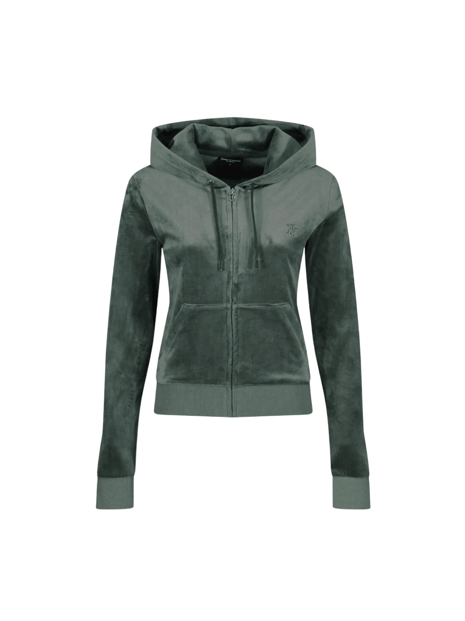 Juicy Couture Women's Full Zip Sweatshirt Green - 橄欖綠 - 查看 1