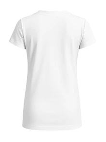 Under Armour Women's T-Shirt White - White /  / Black - View 2