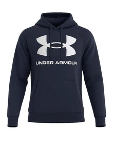 Under Armour Rival Men's Pullover Hoodie Navy Blue - Navy - View 1
