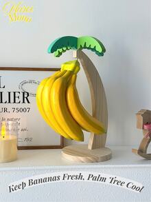 1 chiếc kệ gỗ đựng chuối, kệ đựng đồ gia dụng, kệ đựng trái cây phòng khách. - Nhiều màu - Xem 11