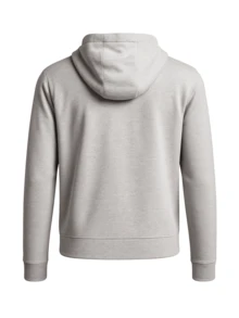 Under Armour Rival Women's Pullover Hoodie Grey - Mod Gray Light Heather / / White - View 2