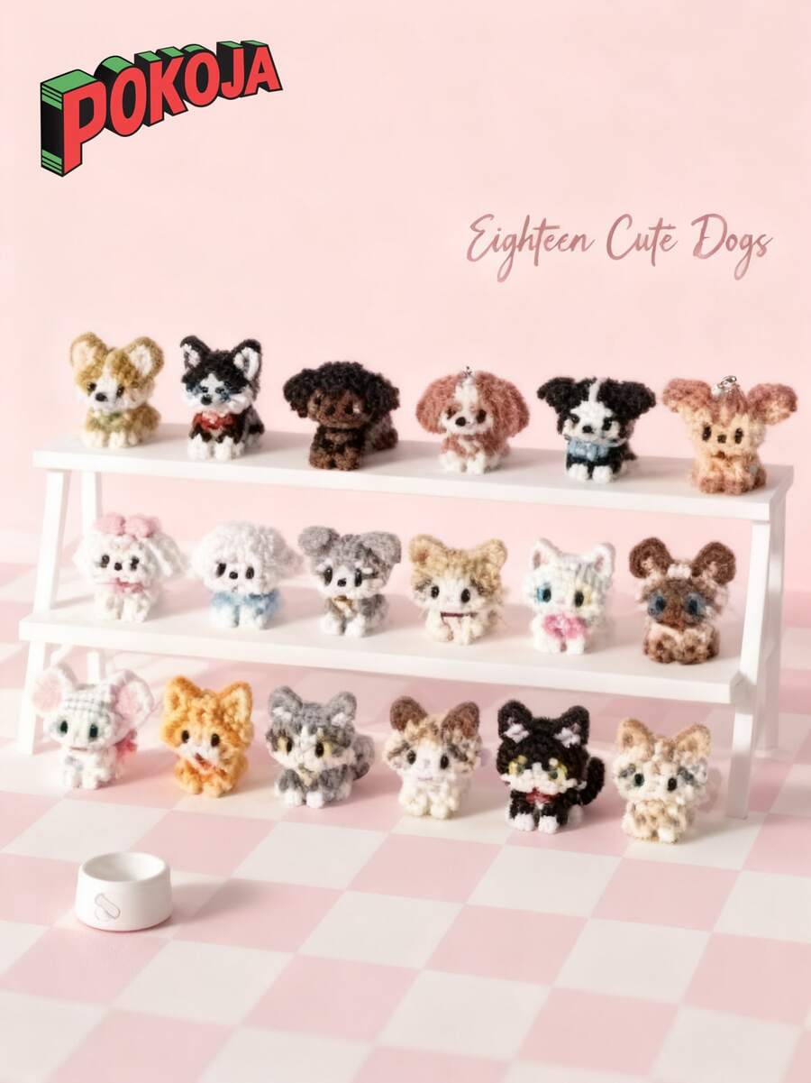 Set de bloques de construcción en miniatura con diseño de perros lindos. Kit de bloques DIY de perros, juguete de bloques de construcción compatible con otros bloques en miniatura. Excelente para mejorar la habilidad manual y desarrollar la capacidad de pensamiento. Adecuado para reuniones familiares y como decoración de regalo, incluye modelos como Dachshund y Border Collie.