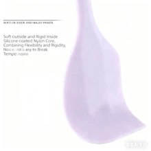 1PC/2PCS Silicone Scraper Baking Cream Spatula  High-Temperature Resistant Cake Scraper Integrated Butter Scraper