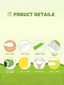 儿童厨房工具套装，包含真正的烹饪刀，功能性设计，锻炼动手能力，促进早期学习，亲子互动，圣诞节生日礼物，适合3岁以上儿童，益智玩具 - 彩色 - 查看 5