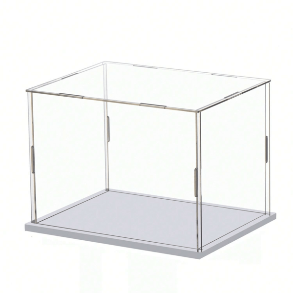 Display Case For Collectibles Assemble Clear Acrylic Box Alternative Glass Case For Display Action Figures Home Storage & Organizing