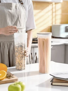 [High Transparency]Multi-Functional Pasta Container - Dry Goods Storage Box - Keep Your Kitchen Organized